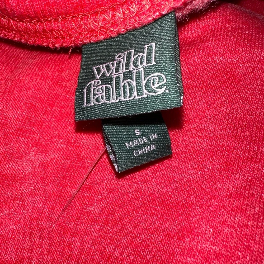 Wild Fable Women's Los Angeles Rhinestone‎ Sweatshirt- Size S - Picture 7 of 9